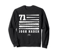 Josh Hader Flag Milwaukee Patriotic Sweatshirt - Fun Novelty Design Unisex - T-Shirt, Sweatshirt, Hoodie