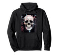 Aesthetic Streetwear Skull Hoodie - Custom Art Print Men Women - T-Shirt, Sweatshirt, Hoodie