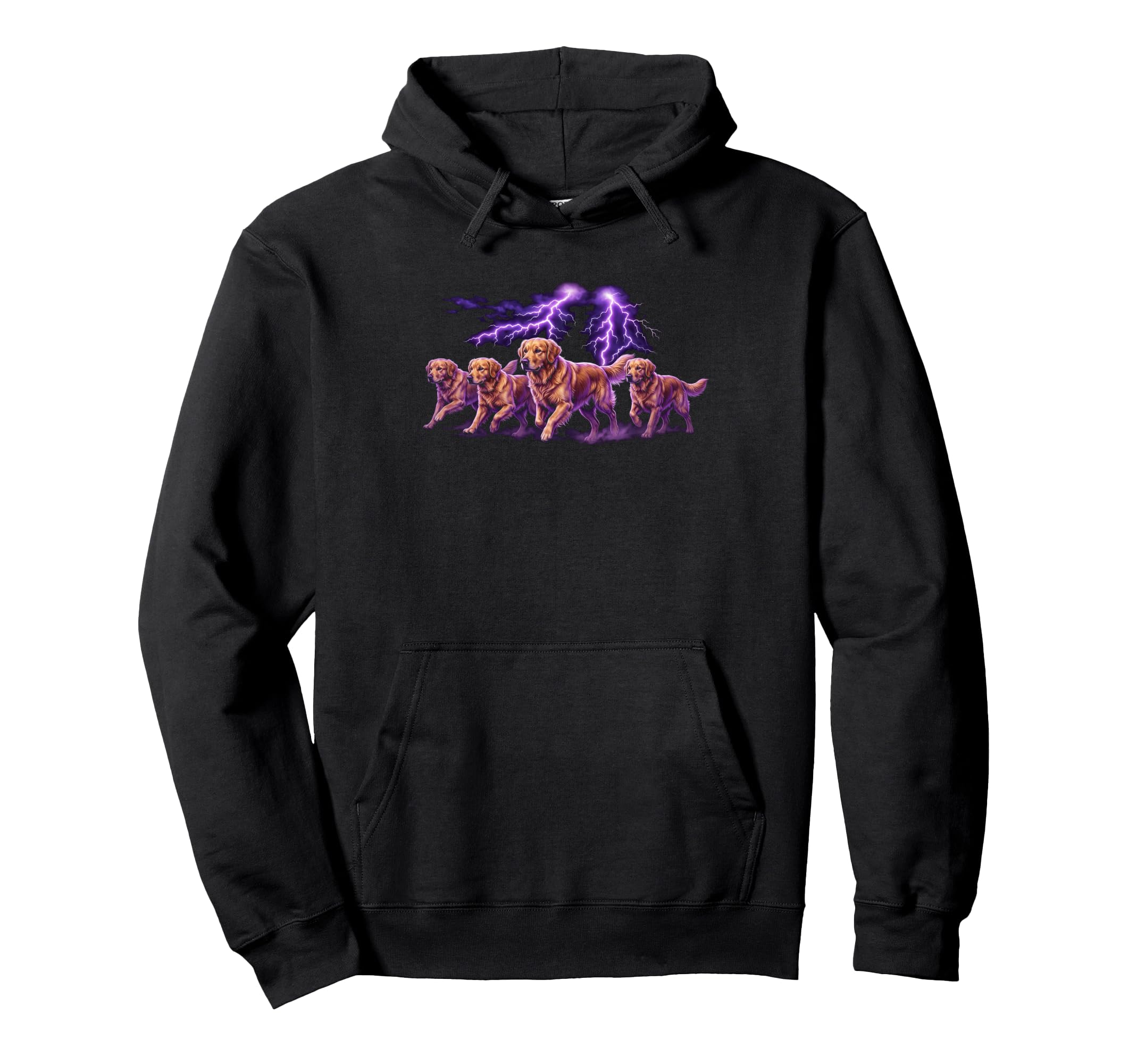 Golden Retriever 90S Dog Lover Golden Hoodie - Streetwear Style Men Women - T-Shirt, Sweatshirt, Hoodie