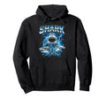 Shark 80S Funny Ocean Wildlife 90S Hoodie - Trendy Graphic Men Women - T-Shirt, Sweatshirt, Hoodie