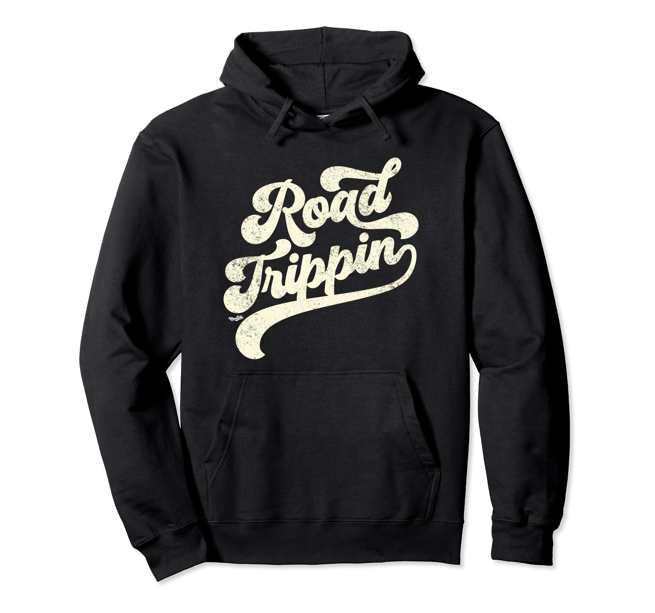 Road Trippin Road Trip Distressed Hoodie - Novelty Apparel Unisex - T-Shirt, Sweatshirt, Hoodie