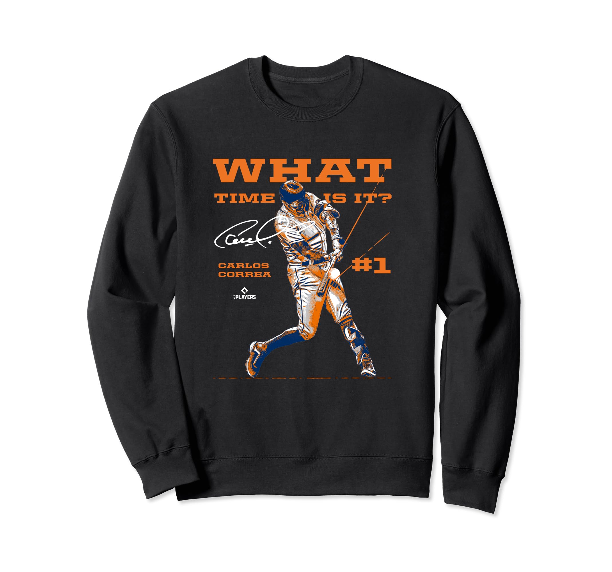 What Time Is It Carlos Correa Funny Sweatshirt - Trendy Graphic for Adults - T-Shirt, Sweatshirt, Hoodie