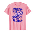 Cowboys And Tequila Western T-Shirt - Graphic Print Unisex - T-Shirt, Sweatshirt, Hoodie