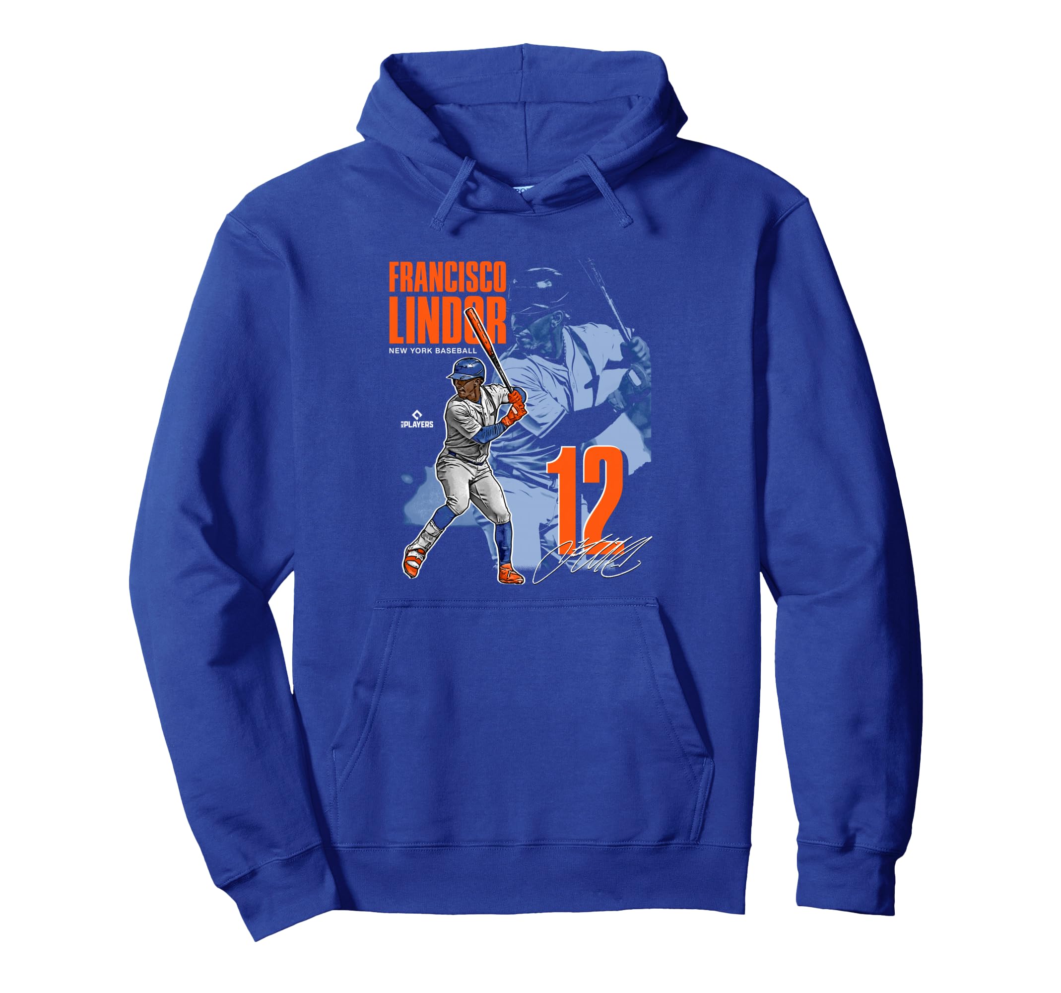 Francisco Lindor New York M Baseball Hoodie - Novelty Apparel Men Women - T-Shirt, Sweatshirt, Hoodie