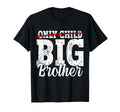 Funny Only Child Promoted To Big Brother T-Shirt - Graphic Print Men Women - T-Shirt, Sweatshirt, Hoodie