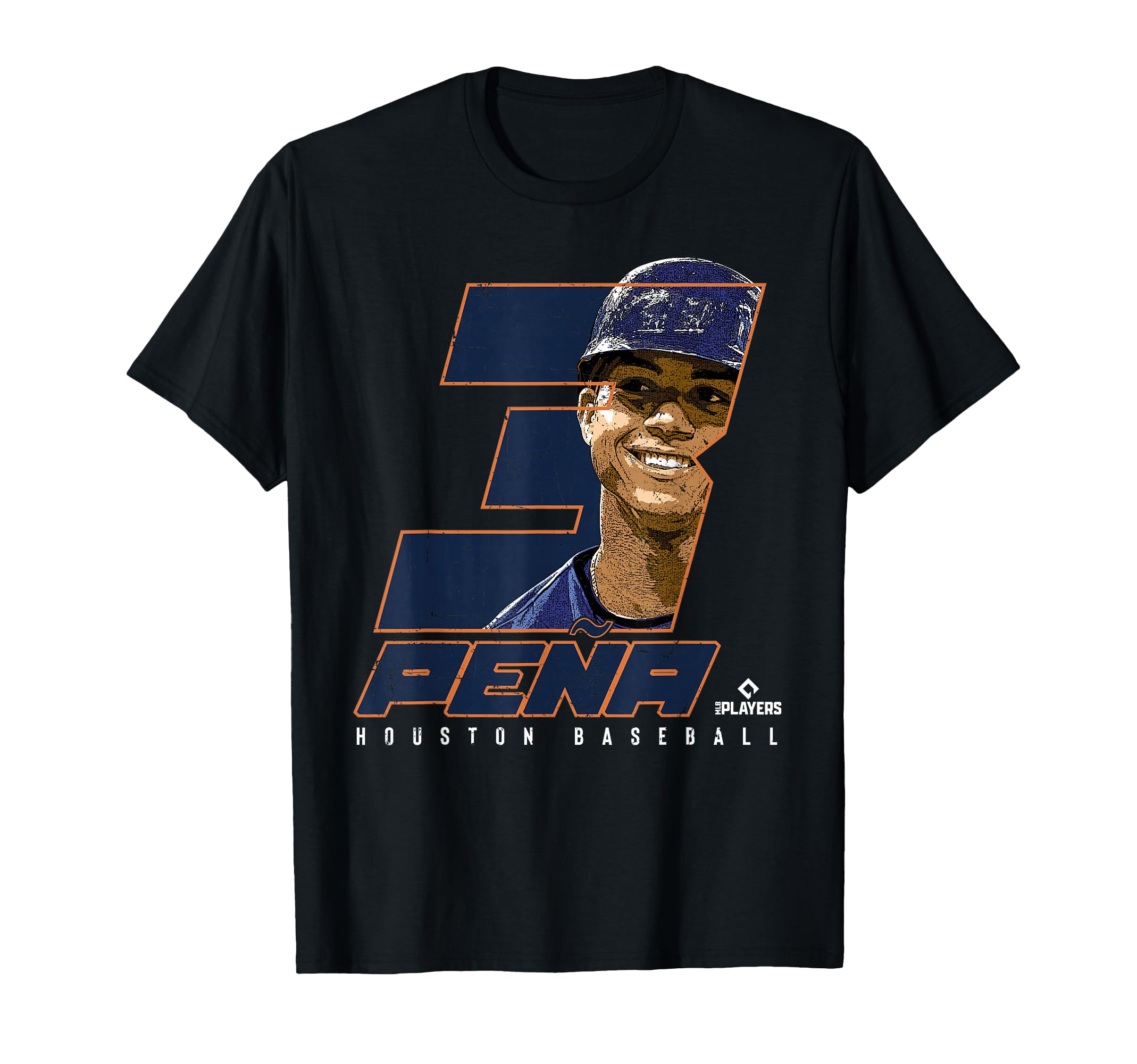 Silhouette Jeremy Pena Houston Mlbpa T-Shirt - Aesthetic Graphic Unisex - T-Shirt, Sweatshirt, Hoodie