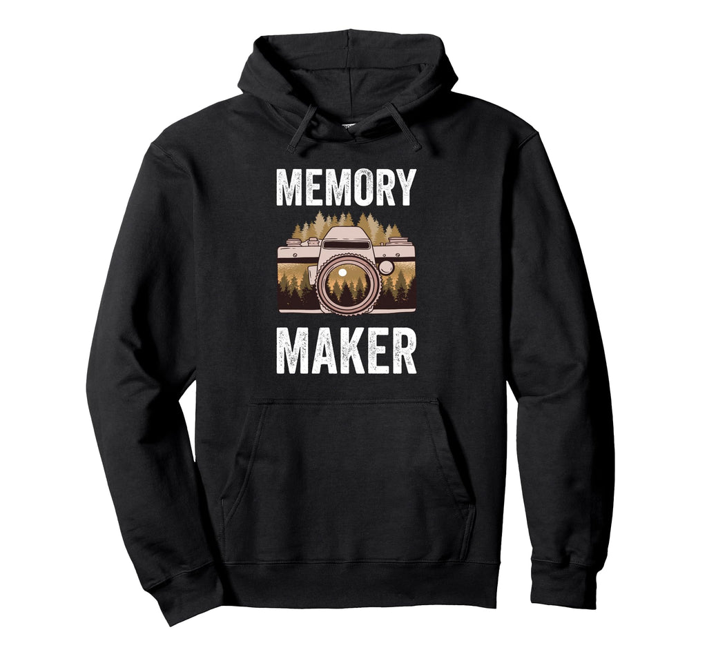 Memory Maker Photography Camera Landscape Hoodie - Unique Graphic Unisex - T-Shirt, Sweatshirt, Hoodie
