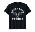 Round Rock Tennis Team Distressed 90S T-Shirt - Minimalist Print Men Women - T-Shirt, Sweatshirt, Hoodie