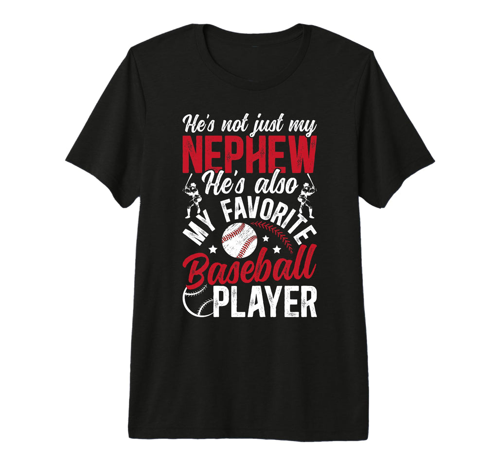 Mens My Favorite Baseball Player Uncle T-Shirt - Graphic Print for Adults - T-Shirt, Sweatshirt, Hoodie