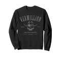 Vermillion South Dakota Distressed Sweatshirt - Graphic Print for Adults - T-Shirt, Sweatshirt, Hoodie