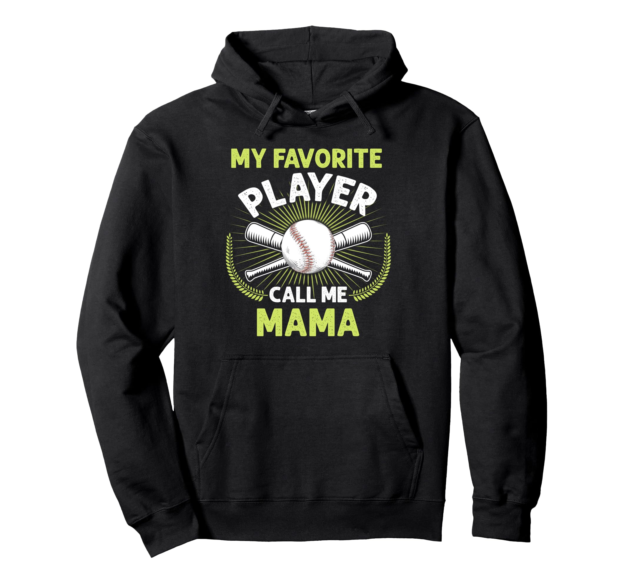 Baseball My Favorite Player Call Me Hoodie - Minimalist Print for Adults - T-Shirt, Sweatshirt, Hoodie