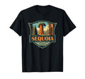 Sequoia National Park Illustration Travel T-Shirt - Novelty Apparel Unisex - T-Shirt, Sweatshirt, Hoodie