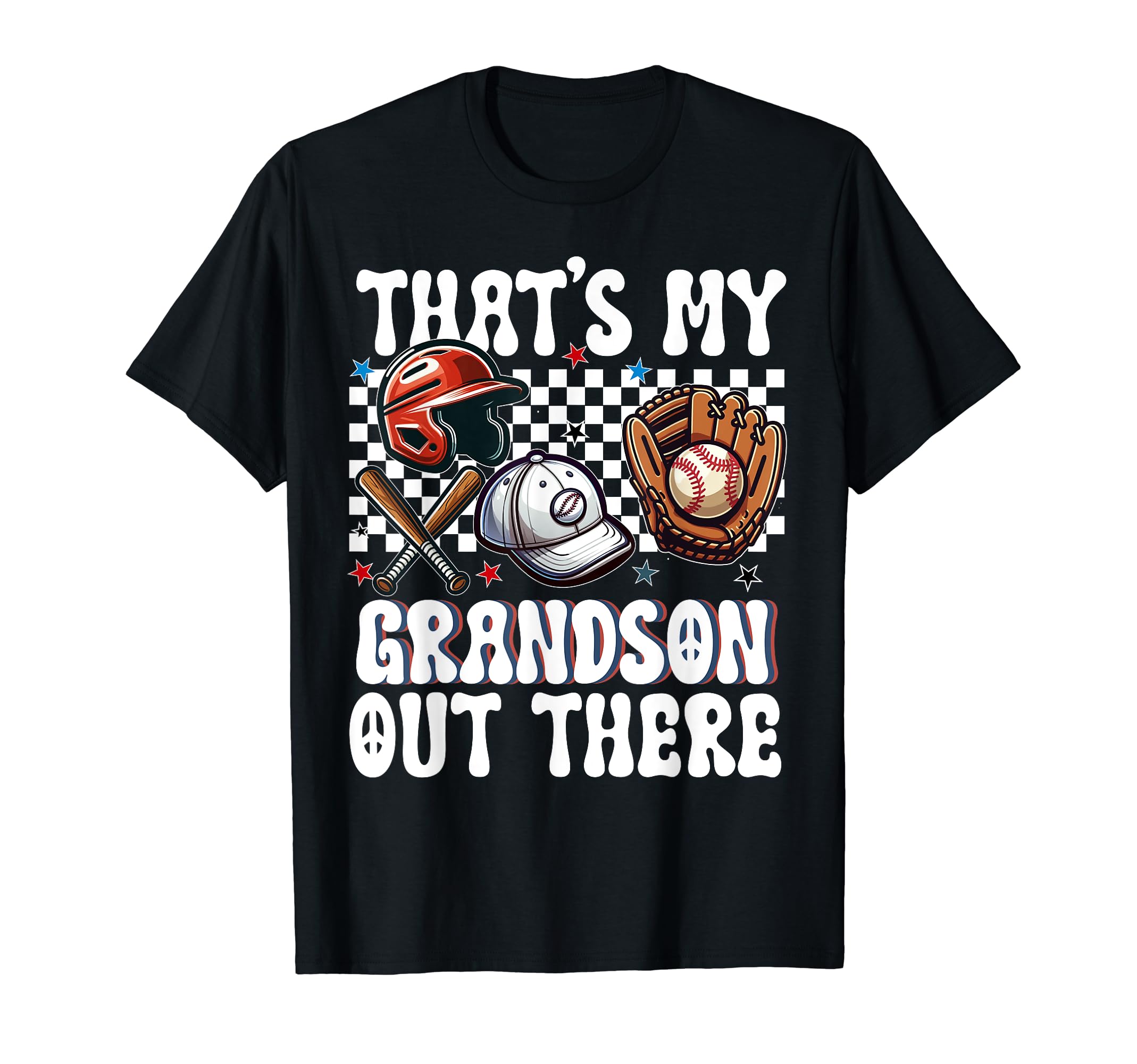Thats My Grandson Out There Baseball T-Shirt - Unique Graphic Men Women - T-Shirt, Sweatshirt, Hoodie