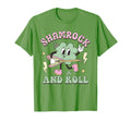 Shamrock And Roll Saint Patricks Day T-Shirt - Custom Art Print for Adults - T-Shirt, Sweatshirt, Hoodie