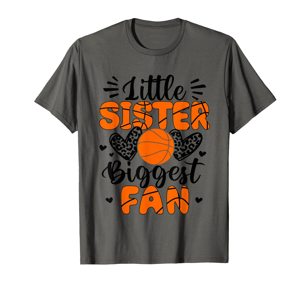 Little Sister Biggest Fan T-Shirt - Fun Novelty Design for Adults - T-Shirt, Sweatshirt, Hoodie