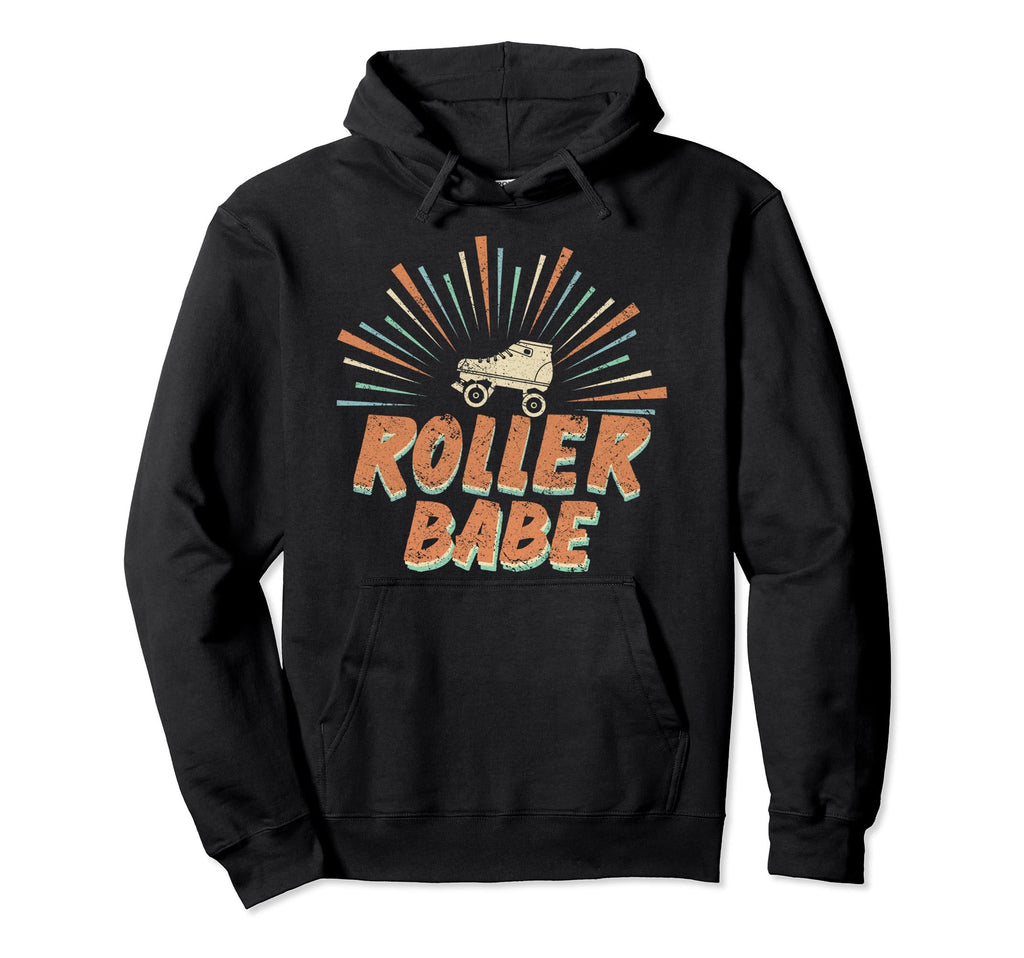 Roller Skating Skates Roller Babe Hoodie - Minimalist Print Unisex - T-Shirt, Sweatshirt, Hoodie