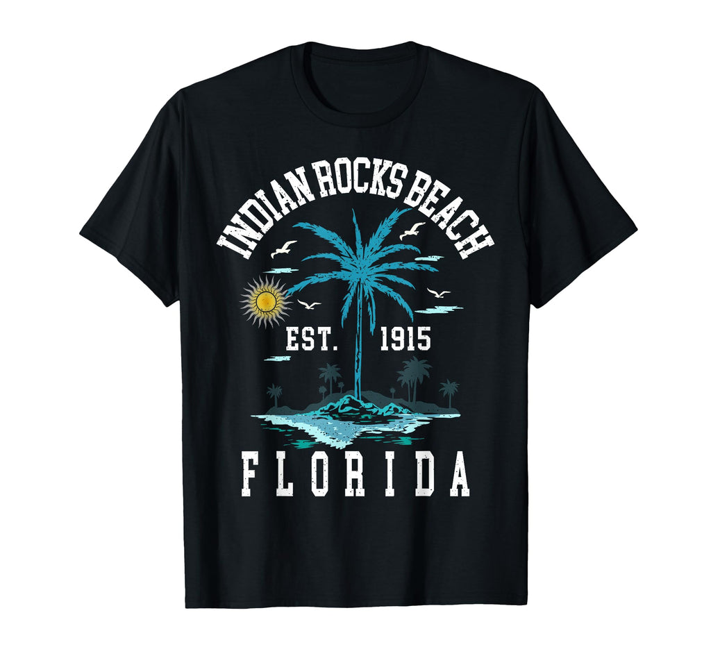 Indian Rocks Beach Florida Fl Sunset T-Shirt - Aesthetic Graphic for Adults - T-Shirt, Sweatshirt, Hoodie