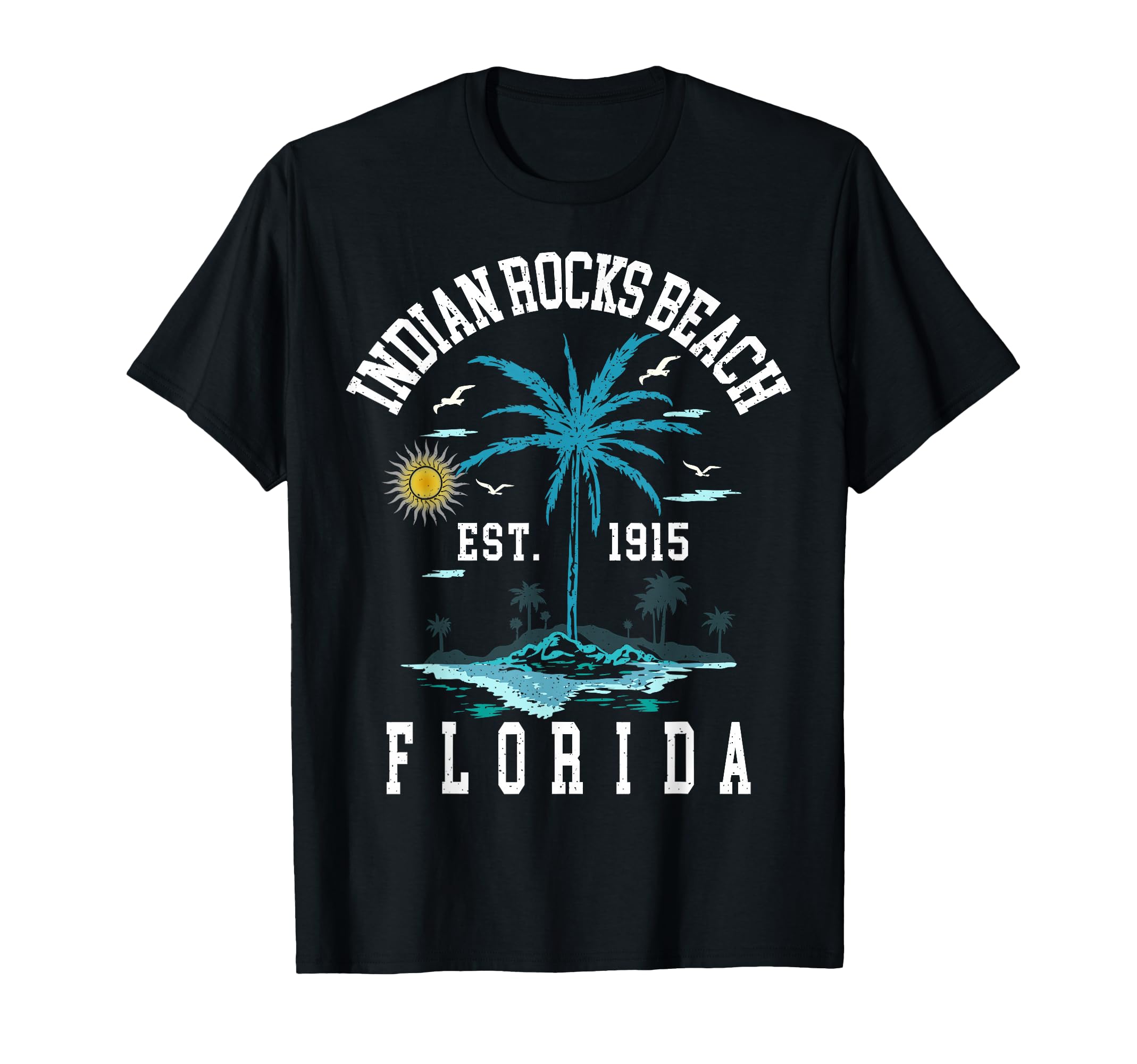 Indian Rocks Beach Florida Fl Sunset T-Shirt - Aesthetic Graphic for Adults - T-Shirt, Sweatshirt, Hoodie