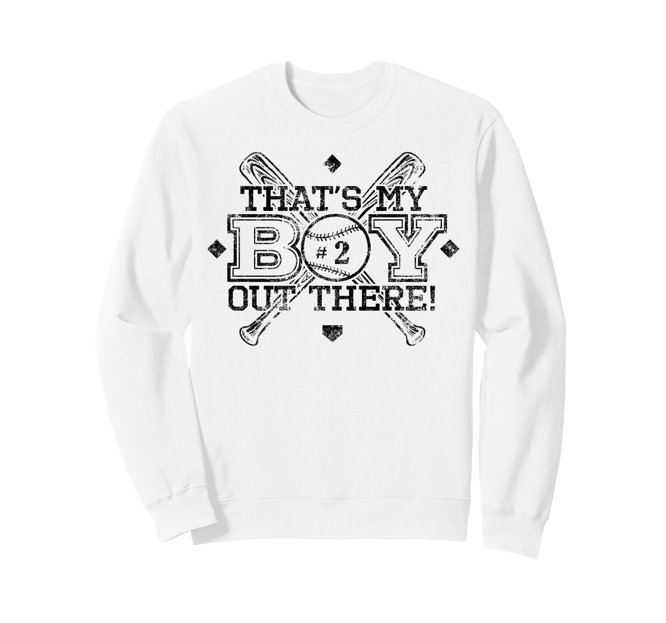 Baseball Mom Dad Thats My Sweatshirt - Casual Everyday Wear Men Women - T-Shirt, Sweatshirt, Hoodie