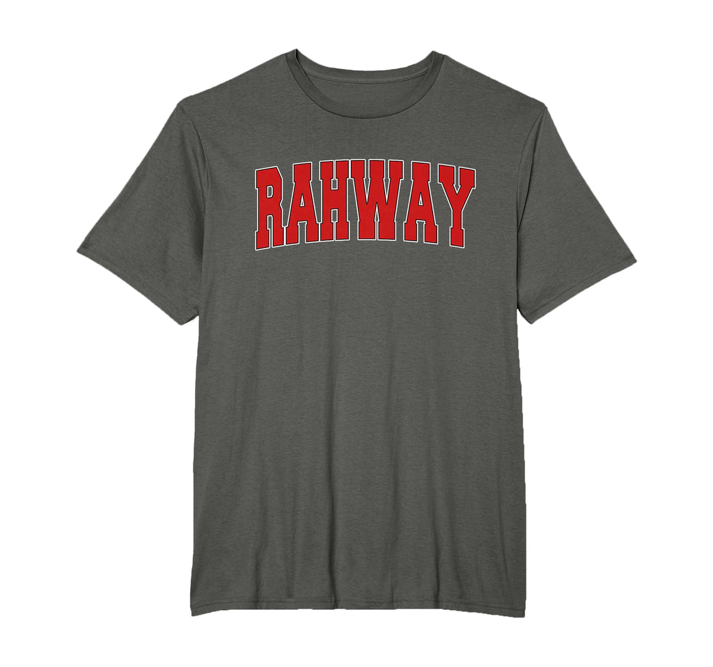 Rahway Nj New Jersey Varsity Usa T-Shirt - Custom Art Print for Adults - T-Shirt, Sweatshirt, Hoodie
