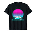 Sunset Snow Leopard T-Shirt - Fun Novelty Design Unisex - T-Shirt, Sweatshirt, Hoodie