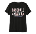Baseball Player Nana Grandma Tri T-Shirt - Minimalist Print for Adults - T-Shirt, Sweatshirt, Hoodie