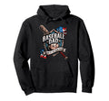Home Home Runs Usa American Baseball Dad Hoodie - Unique Graphic for Adults - T-Shirt, Sweatshirt, Hoodie