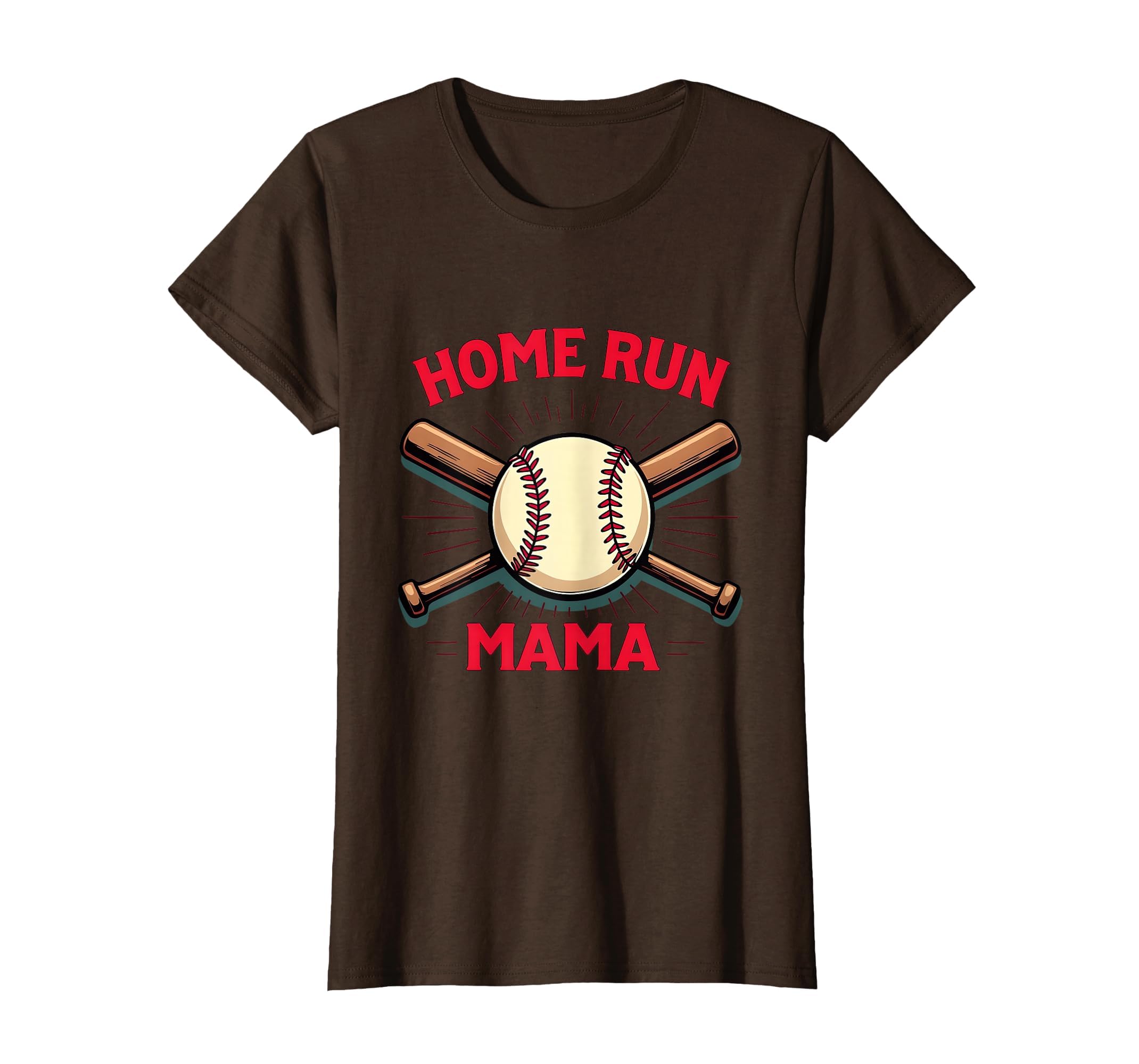 Home Run Mama Baseball Mom T-Shirt - Unique Graphic Unisex - T-Shirt, Sweatshirt, Hoodie