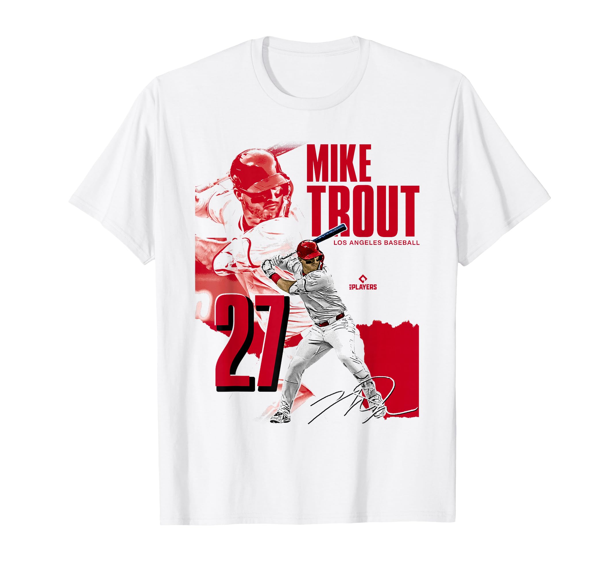 Mike Trout Los Angeles Mlb Baseball T-Shirt - Fun Novelty Design Men Women - T-Shirt, Sweatshirt, Hoodie
