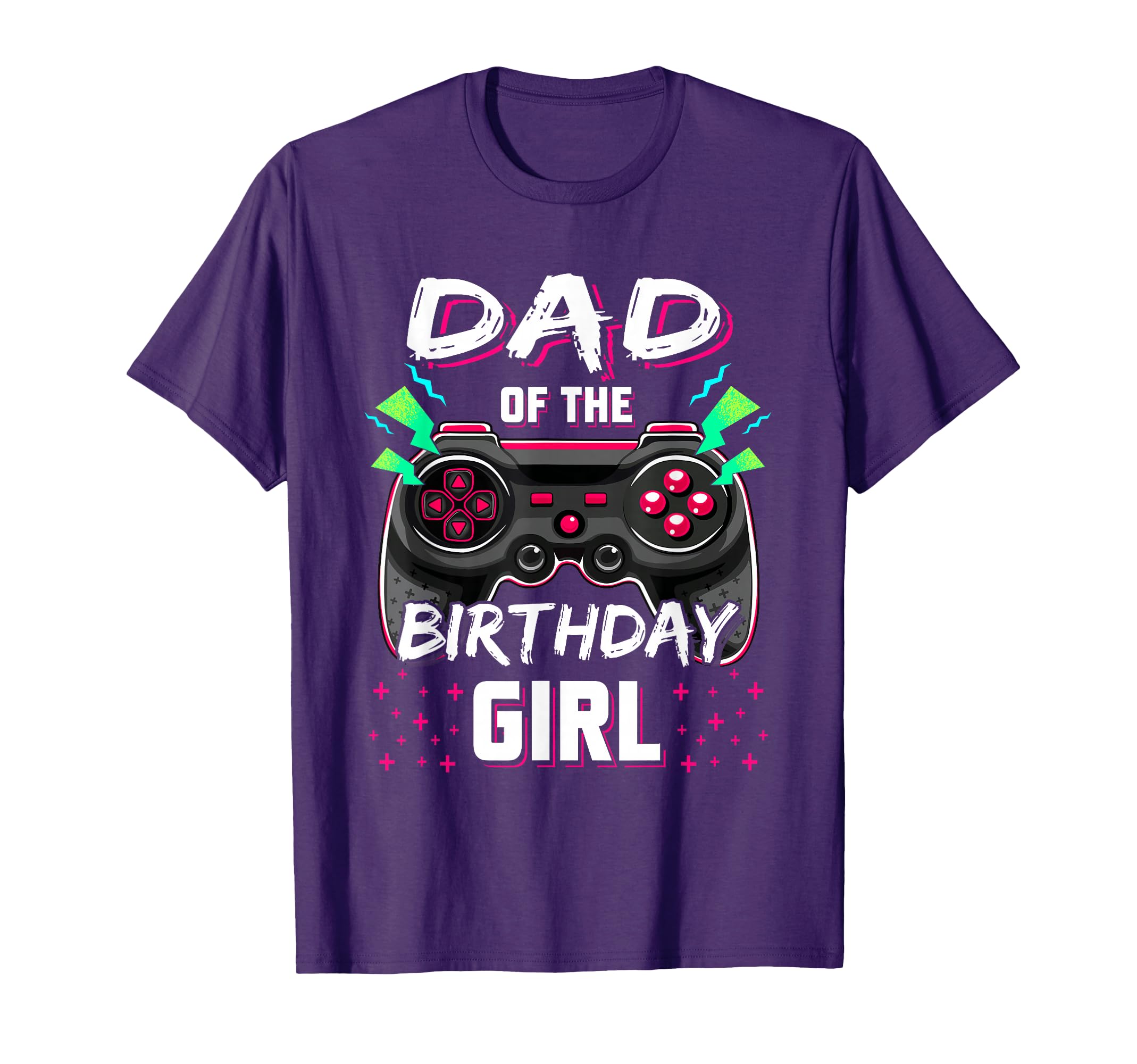Dad Birthday Video Game B Day Gamer T-Shirt - Custom Art Print Men Women - T-Shirt, Sweatshirt, Hoodie