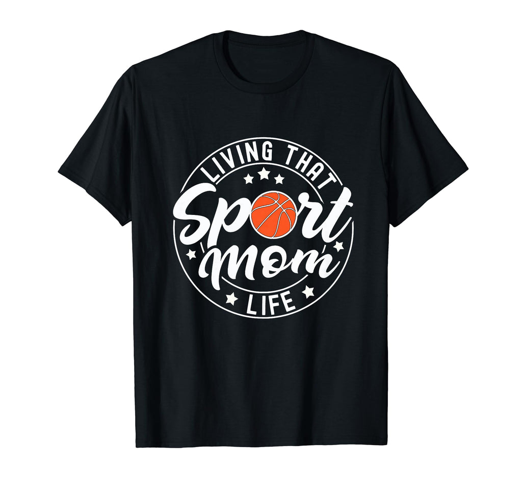 Living That Sport Mom Life Baseball Nana T-Shirt - Trendy Graphic Unisex - T-Shirt, Sweatshirt, Hoodie
