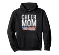Cheer Mom Mother Bow Cheerleader Game Hoodie - Casual Everyday Wear Unisex - T-Shirt, Sweatshirt, Hoodie