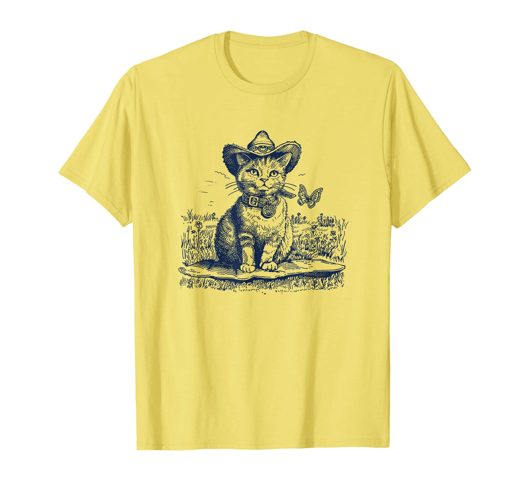 Meowdy Funny Country Music Cat T-Shirt - Casual Everyday Wear for Adults - T-Shirt, Sweatshirt, Hoodie