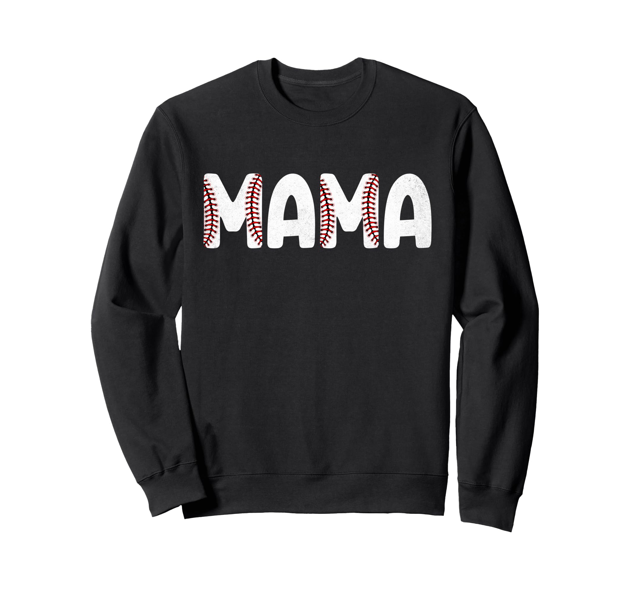 Baseball Mama Mom Sports Sweatshirt - Casual Everyday Wear for Adults - T-Shirt, Sweatshirt, Hoodie