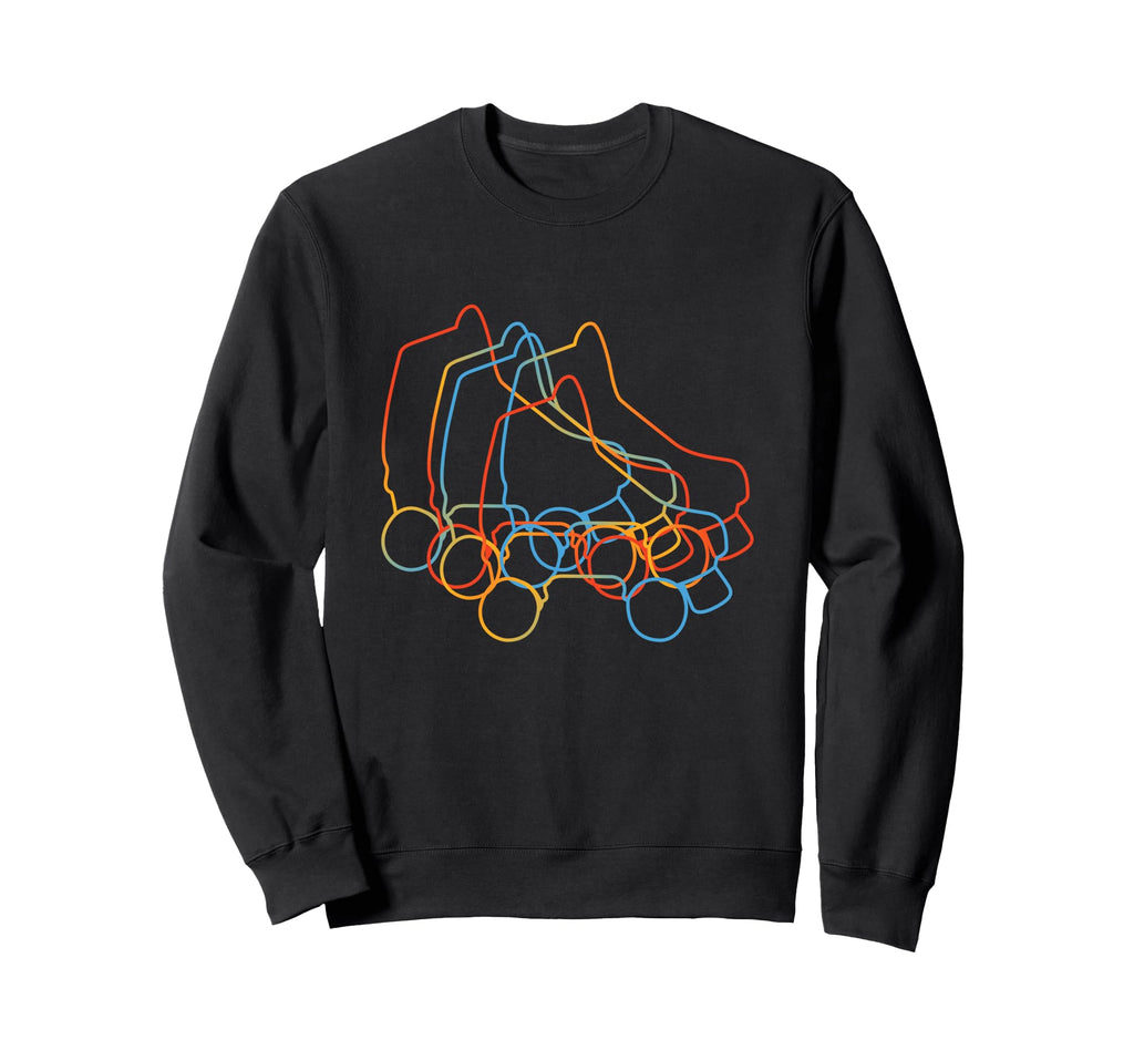 Roller Skates Roller Skating Sweatshirt - Novelty Apparel Men Women - T-Shirt, Sweatshirt, Hoodie