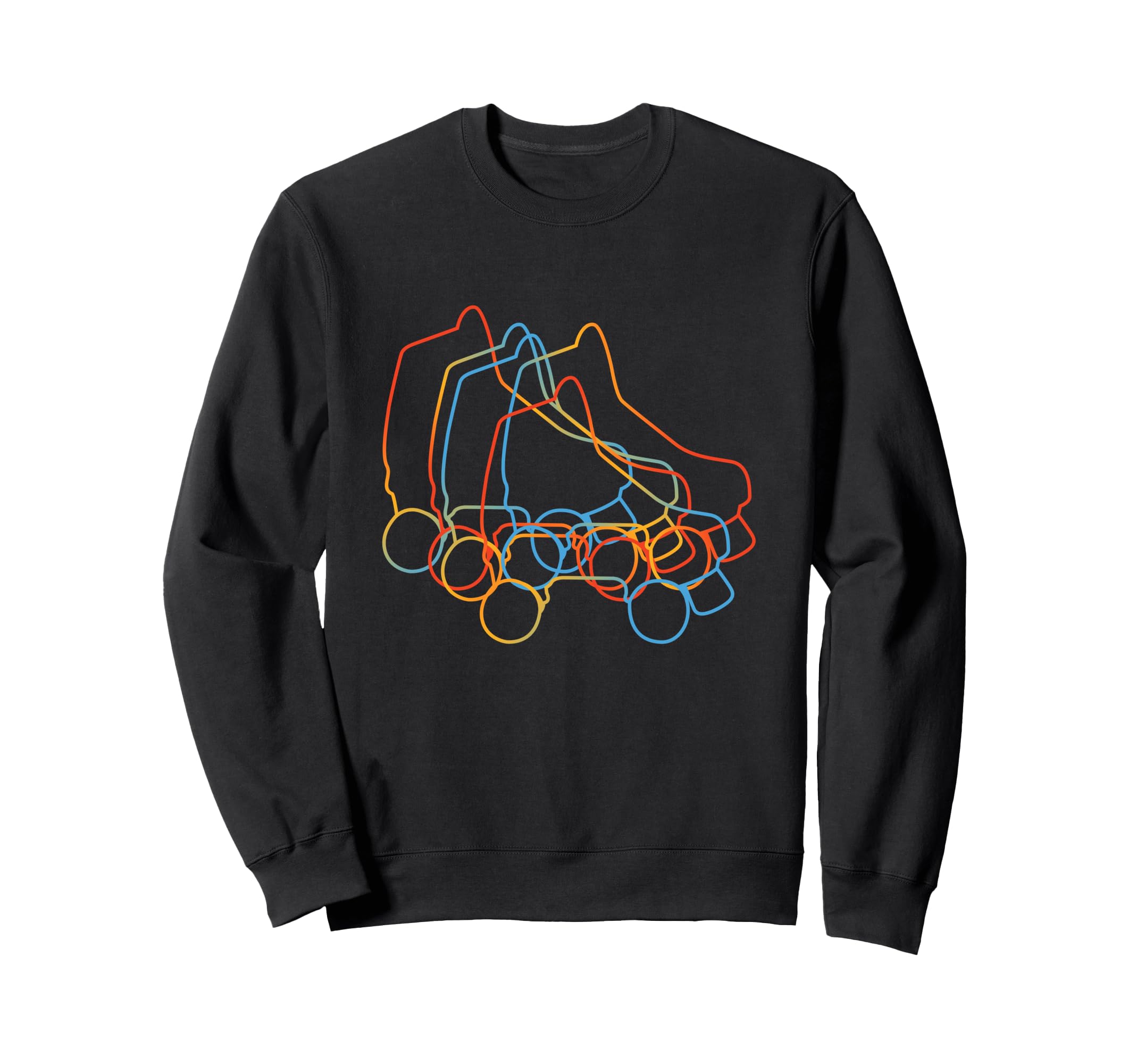 Roller Skates Roller Skating Sweatshirt - Novelty Apparel Men Women - T-Shirt, Sweatshirt, Hoodie