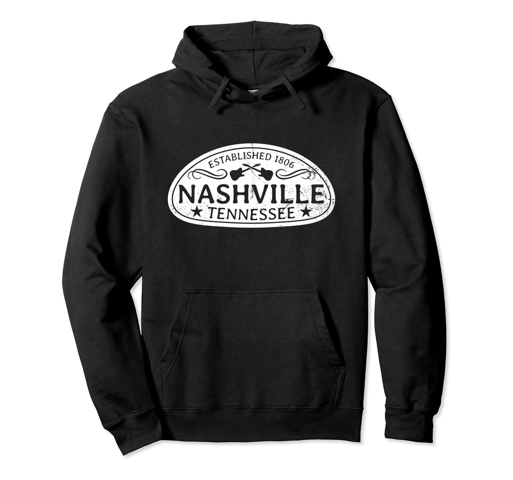 Nashville Tennessee Estd 1806 Hoodie - Aesthetic Graphic for Adults - T-Shirt, Sweatshirt, Hoodie