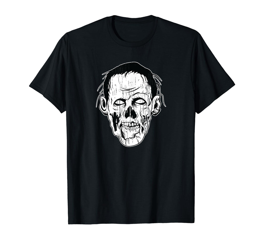 Halloween Costume Hand Drawn Zombie Gift T-Shirt - Graphic Print for Adults - T-Shirt, Sweatshirt, Hoodie
