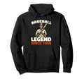 Born 1960 Baseball Team Sport Player Hoodie - Trendy Graphic for Adults - T-Shirt, Sweatshirt, Hoodie