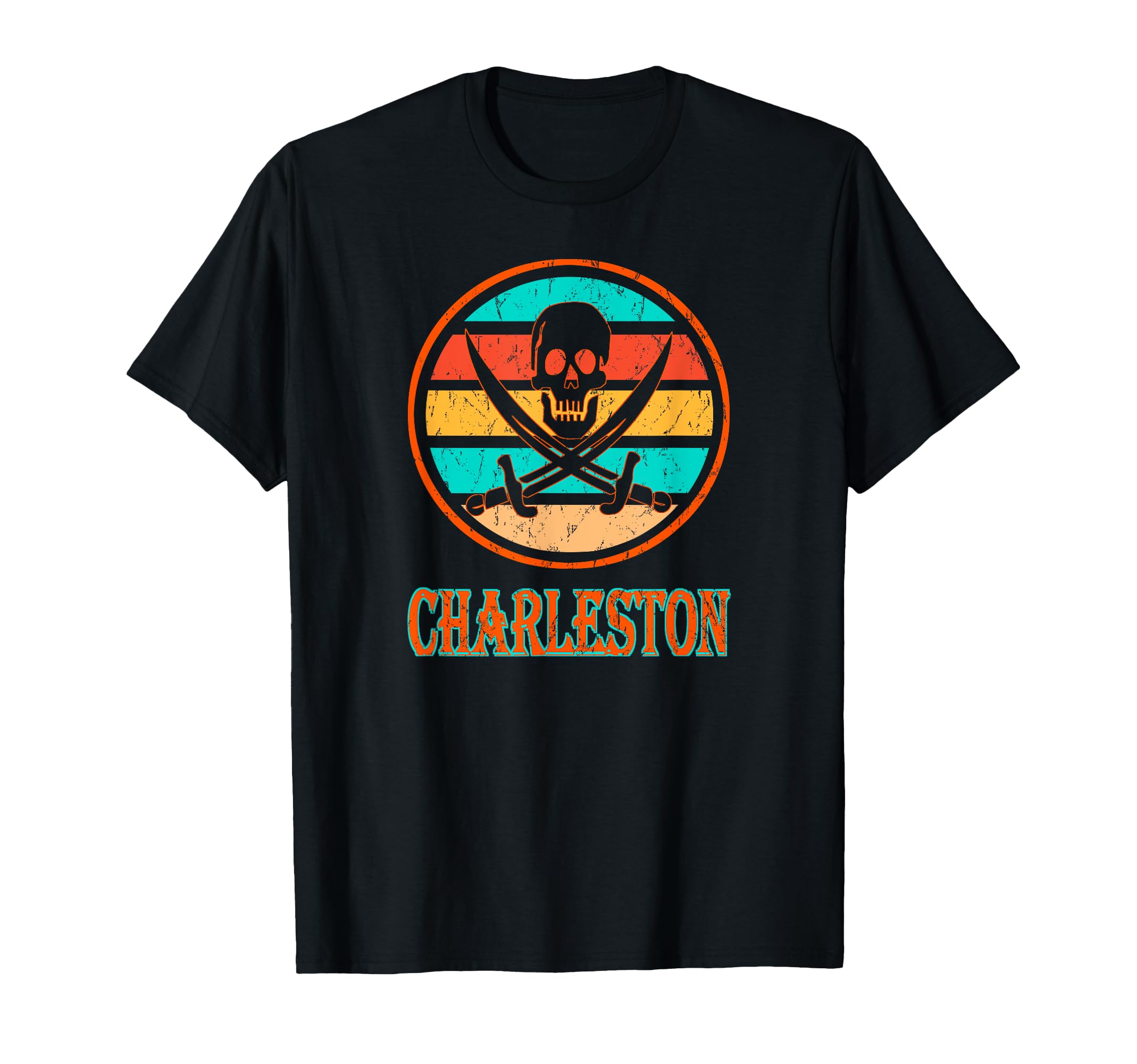 Pirate Charleston Vacation T-Shirt - Custom Art Print for Adults - T-Shirt, Sweatshirt, Hoodie