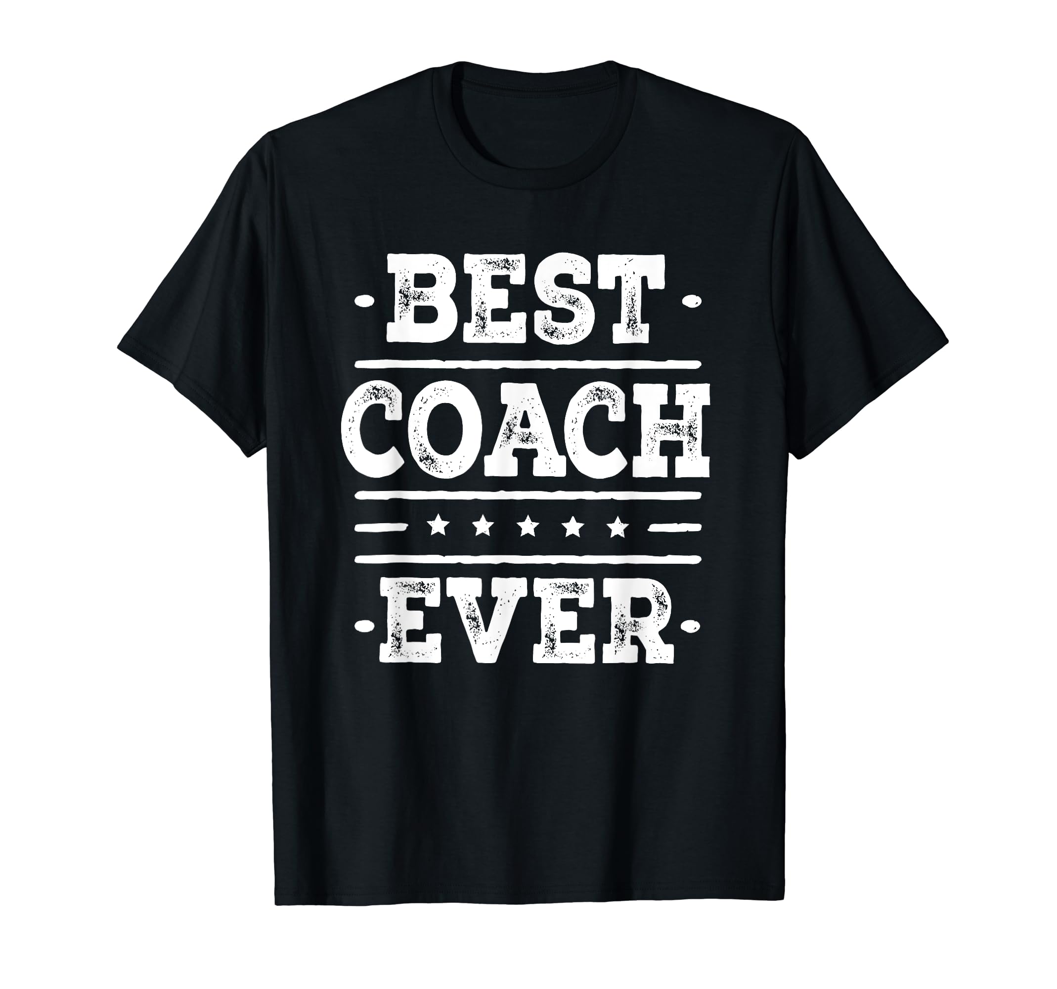 Best Coach Ever Soccer Basketball T-Shirt - Minimalist Print for Adults - T-Shirt, Sweatshirt, Hoodie