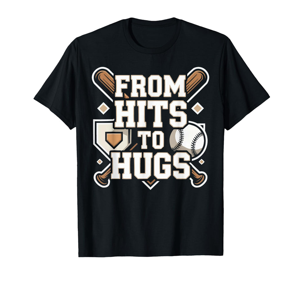 Baseball Dad Baseballer Daddy Baseball T-Shirt - Trendy Graphic for Adults - T-Shirt, Sweatshirt, Hoodie