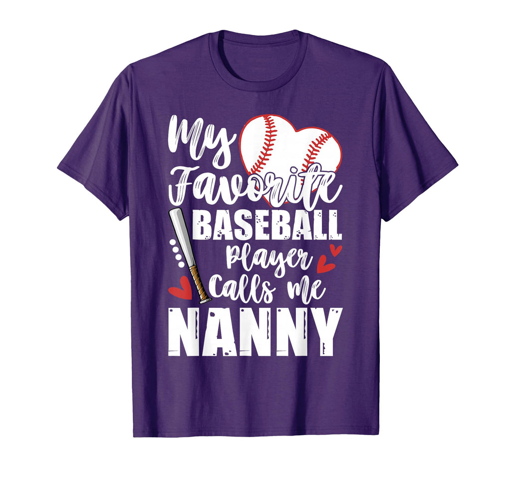My Favorite Baseball Player Calls Me T-Shirt - Novelty Apparel for Adults - T-Shirt, Sweatshirt, Hoodie