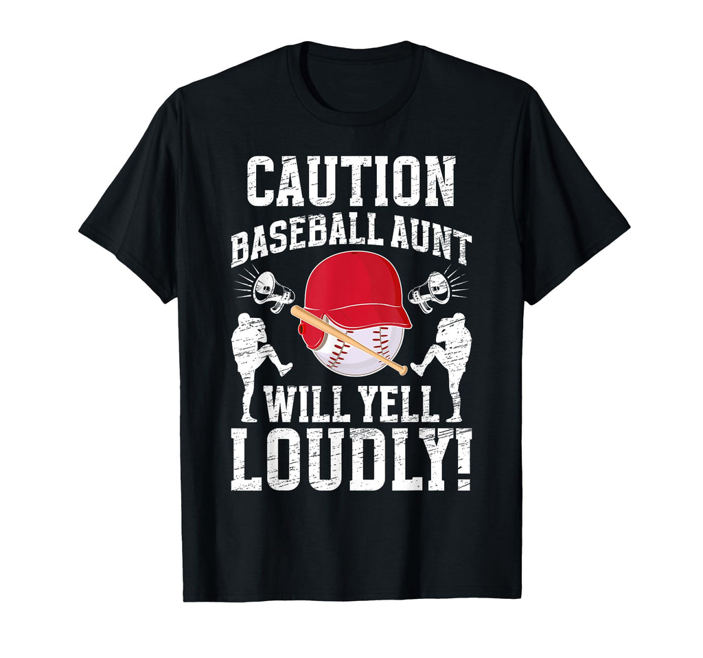 Baseball Aunt Will Yell Aunt T-Shirt - Custom Art Print for Adults - T-Shirt, Sweatshirt, Hoodie