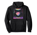 Goth Grunge Demon Anime Waifu Hoodie - Fun Novelty Design for Adults - T-Shirt, Sweatshirt, Hoodie