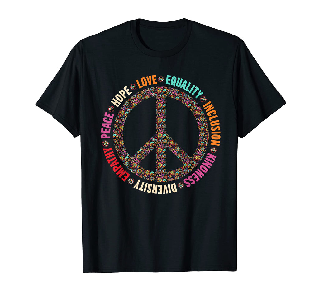 Equality Kindness Diversity Peace T-Shirt - Aesthetic Graphic Men Women - T-Shirt, Sweatshirt, Hoodie