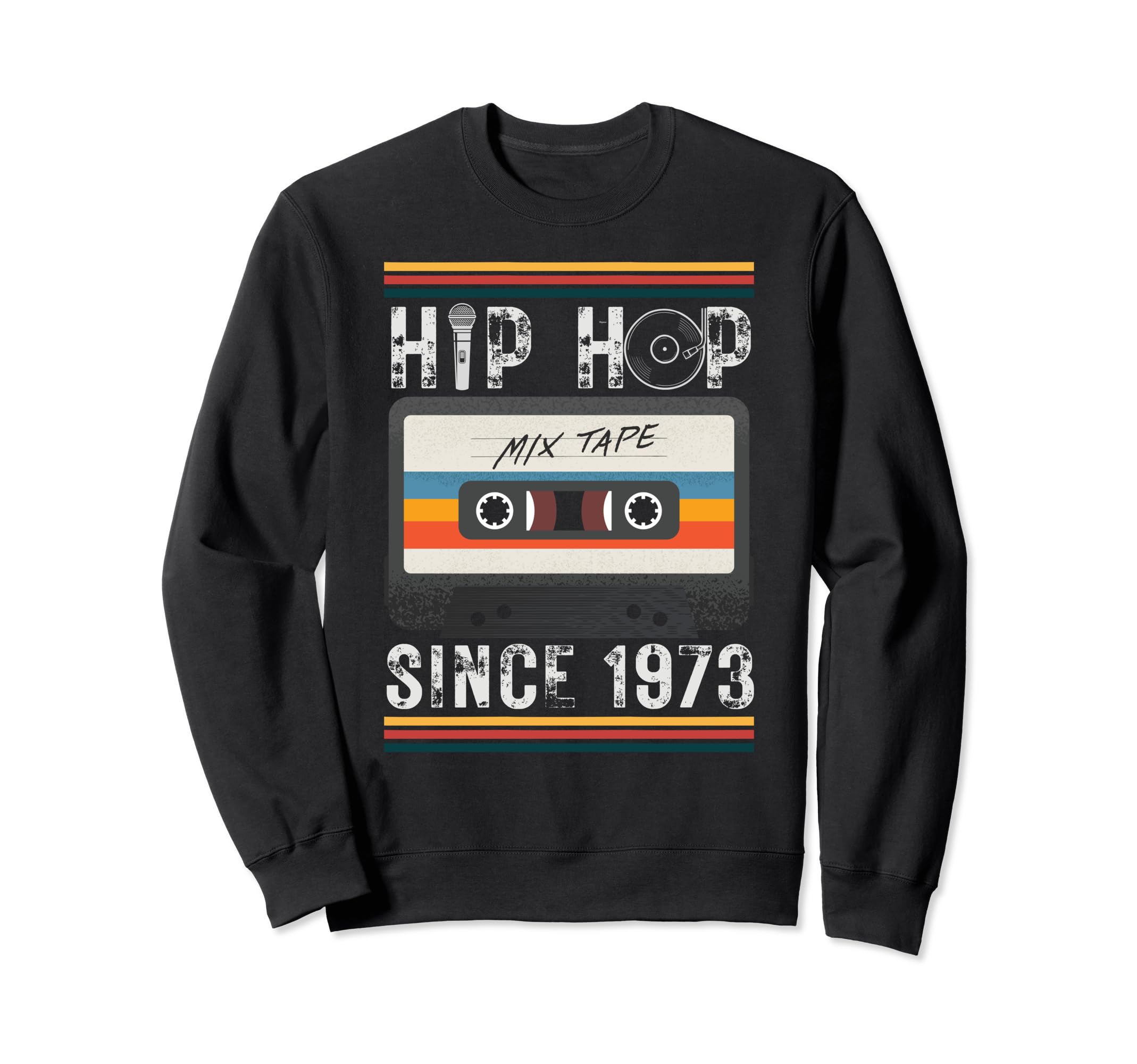 Hip Hop 50 Years Old School 50 Sweatshirt - Fun Novelty Design Men Women - T-Shirt, Sweatshirt, Hoodie