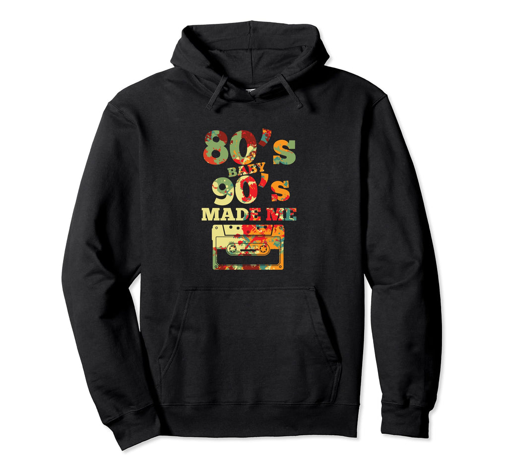 Oldschool Cassette Tape 80S 90S Hoodie - Trendy Graphic for Adults - T-Shirt, Sweatshirt, Hoodie