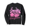 Photographer Storyteller Camera Sweatshirt - Minimalist Print Unisex - T-Shirt, Sweatshirt, Hoodie