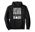 Proud Baseball Senior Dad 2026 Baseball Hoodie - Minimalist Print Unisex - T-Shirt, Sweatshirt, Hoodie